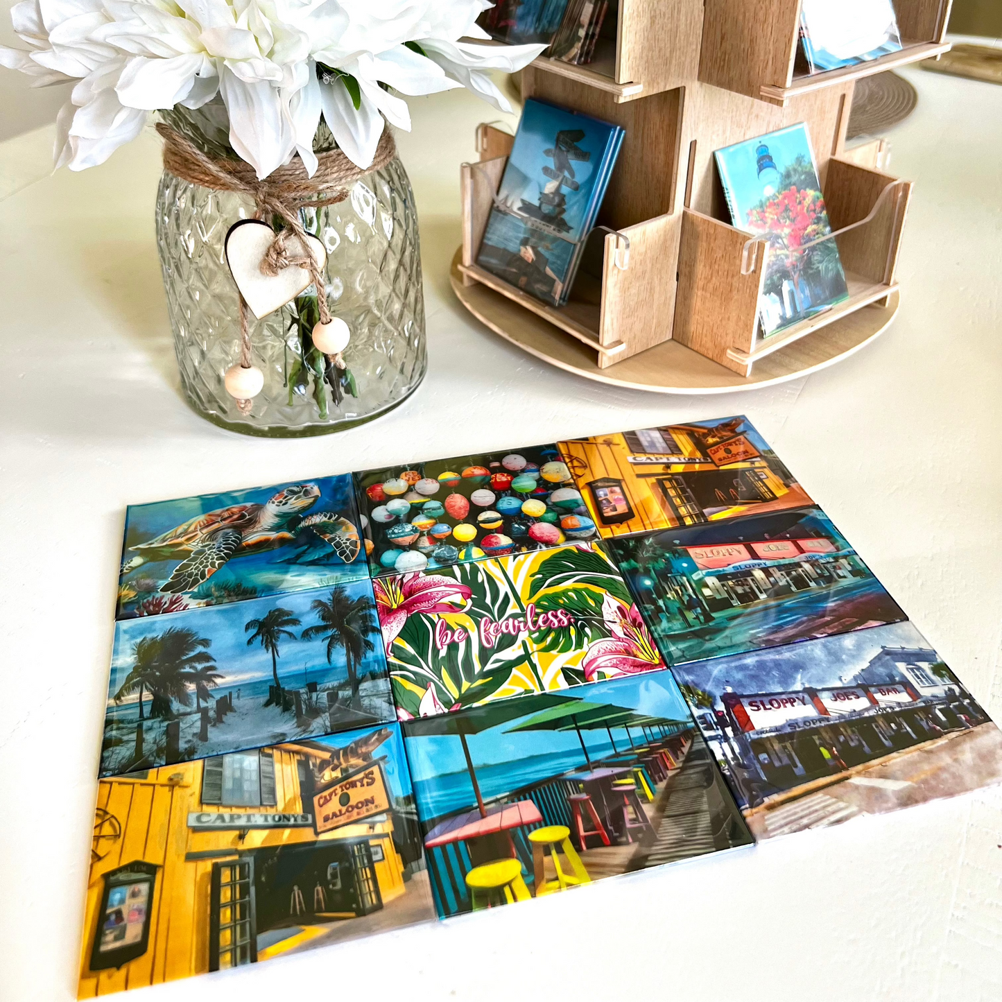 Custom Photo Magnets- Set of 9