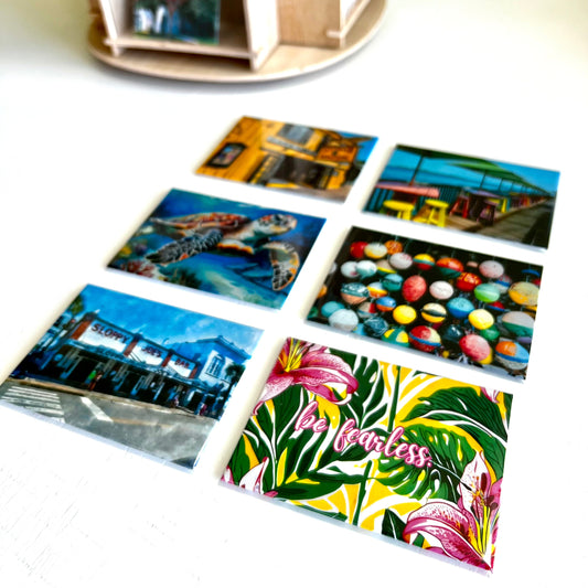 Custom Photo Magnets- Set of 6