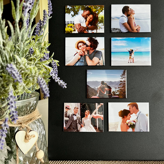 Custom Photo Magnets- Set of 9